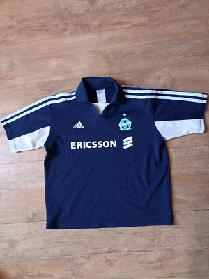 Maillot Olympique Marseille Adidas Ericsson 1999 2000 OM Vintage - 12 ans - Photo 1/3