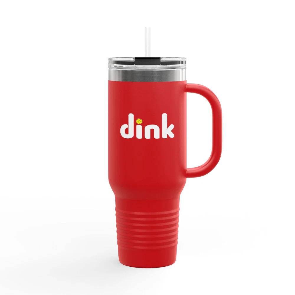 40oz Insulated Pickleball Travel Mug for On-the-Go Hydration and Style