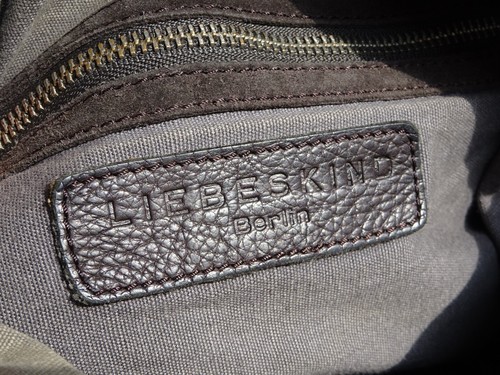 LIEBESKIND BERLIN Premium Tasche Schultertasche Wildleder Leder Germany f.Neuw - Bild 15 von 16