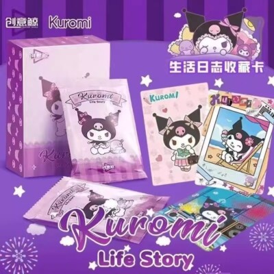Sanrio Kuromi Characters Anime peripherals Collection Trading Cards Booster  Box | eBay