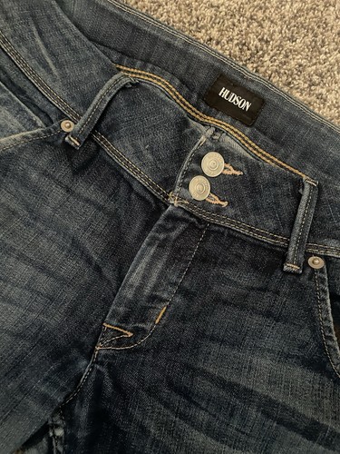 HUDSON Jeans Damen 27 Collin Flap Mid Rise Denim Distressed Stretch - Bild 9 von 12