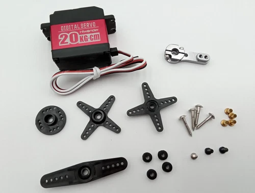 Hiwonder - 20KG/270° High Torque Digital Servo Motor Full Metal Gear - NEW