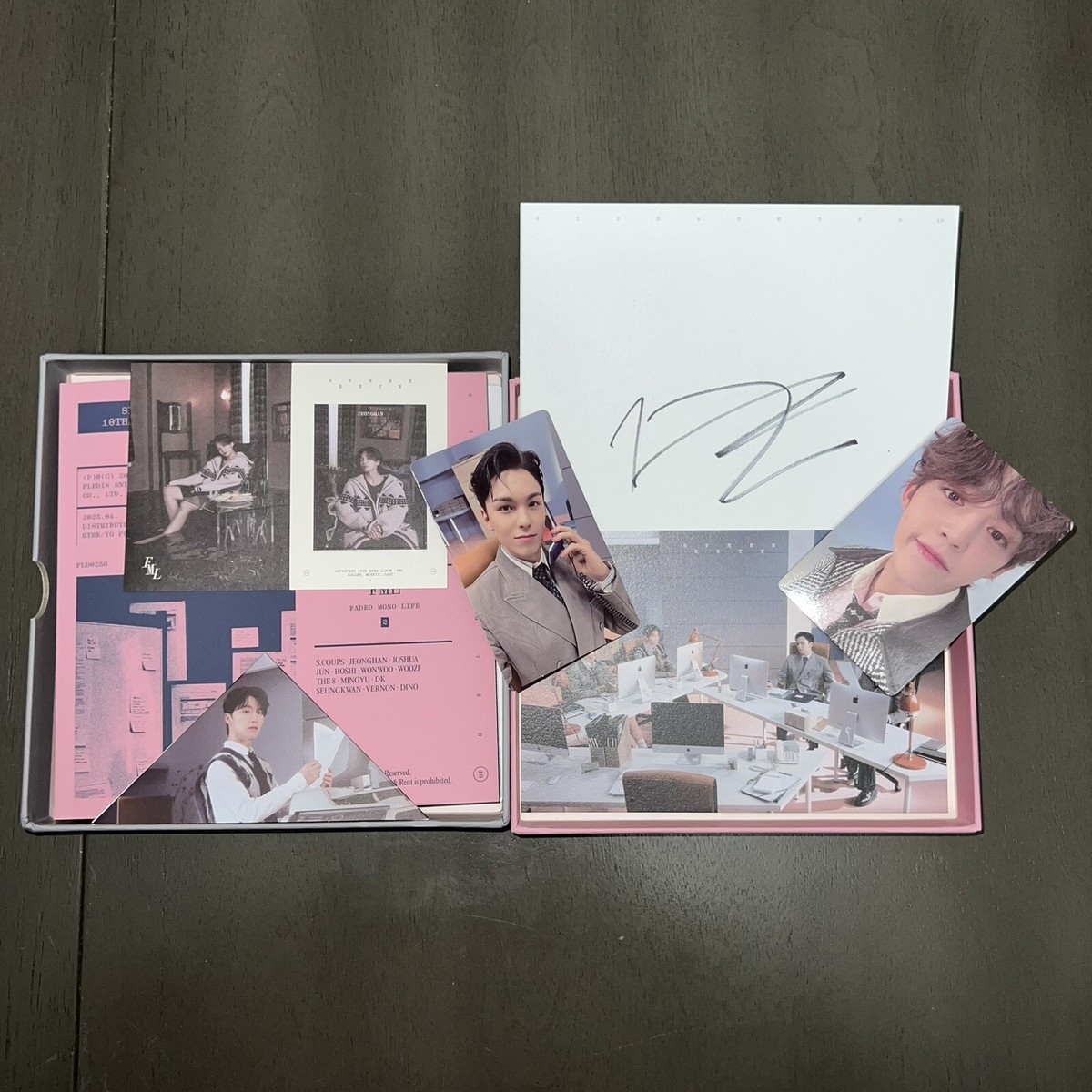SEVENTEEN セブチ ディノ 直筆サイン FML ② Seventeen FML Ver. 2 Signed (Dino) | eBay
