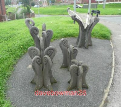FOTO RHABARBER SKULPTUR HORBURY DAS SOLL ES SEIN ABER DER WEDEL