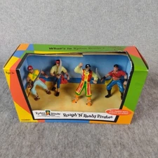 Ryan's Room Action Figures Rough N Ready Pirates #5524001 Set of 4 - OPEN BOX
