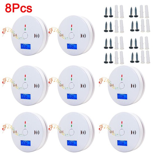 Digital Carbon Monoxide Detector Alarm Battery Powered Warning Alarm Sensor UK - Picture 25 of 26