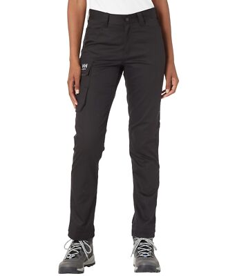 Women's Helly-Hansen Women's Workwear Pant, Color Black,- Size 12/32