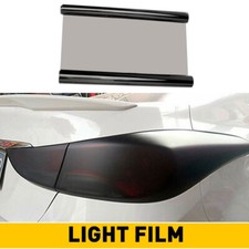 12x72 Gloss Matte Black Headlight Smoke Taill...