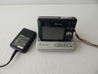 Casio EXILIM EX-Z55 5.0MP Digital Camera Navy Blue | eBay