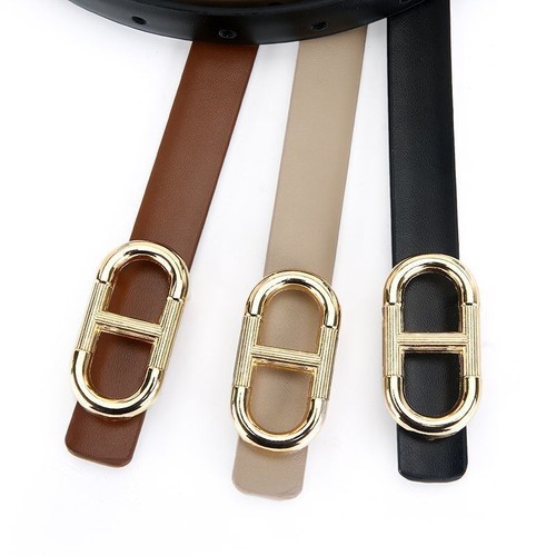 Versatile Reversible Leather Black Belt for Dresses Jeans pants Business Casual - Picture 3 of 8