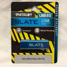 32 GB PATRIOT Memory SLATE USB 2.0 METAL Housing Flash Thumb Drive FAST SHIP