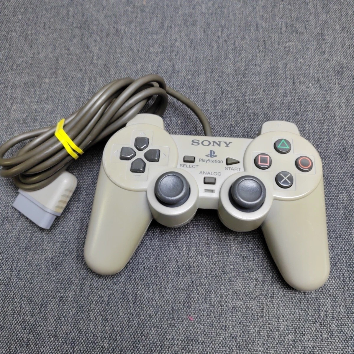 Sony Playstation Dual Analog Controller (Gray) - (PS1) PlayStation 1 [