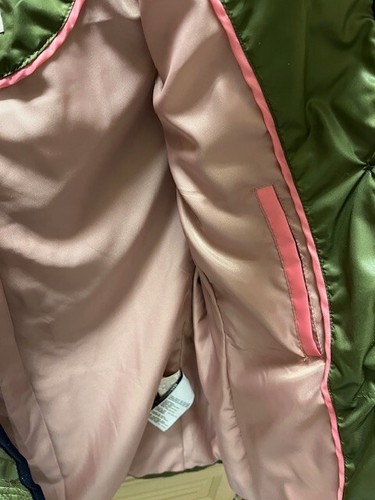 Chaqueta Kate Spade Talla XS Oliver Verde Edredón VERDE ENCANTADO Abrigo Prendas de abrigo Nuevo - Imagen 5 de 5