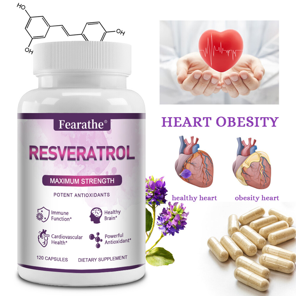 RESVERATROLO (estratto di radice di nodo giapponese 700 mg) MASSIMA RESISTENZA ANTIOSSIDANTI
