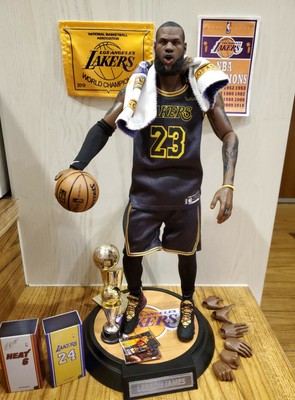 Enterbay 1/6 Lebron James Mamba Jersey Black Lakers 2020 (SOLD) | eBay