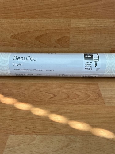 Laura Ashley Beaulieu Silver Wallpaper - Batch Nr; W103546-A/1 - Picture 2 of 5