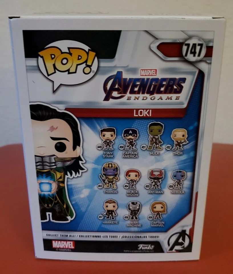 Loki GITD Avengers End Game Limited-Edition Funko Exclusive Bobble-Head  - Image 4 of 4