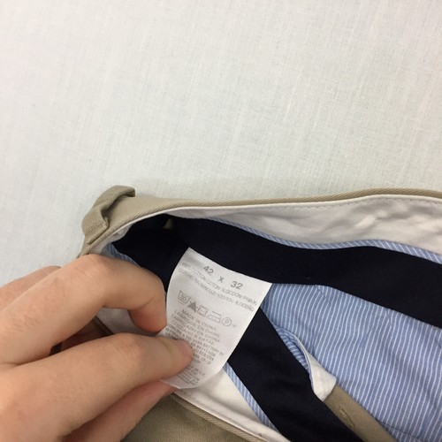 Dockers D3 Chino Hose Baumwollhose Straight Fit Herren Größe 42 W 32 L Beige - Bild 6 von 11