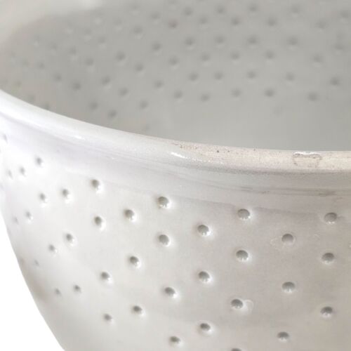 Joseph Hysong Vintage Studio Art Pottery Bowl Gray Rice Grain 7.5” - Picture 12 of 12