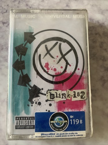 Blink 182 Cassette Tape Indonesia Official Release Self Titled Rare SEALED🔥
