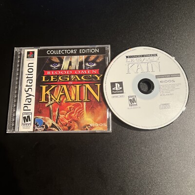 Blood Omen Legacy of Kain Collectors Edition (Sony PlayStation 1, 1996) Complete