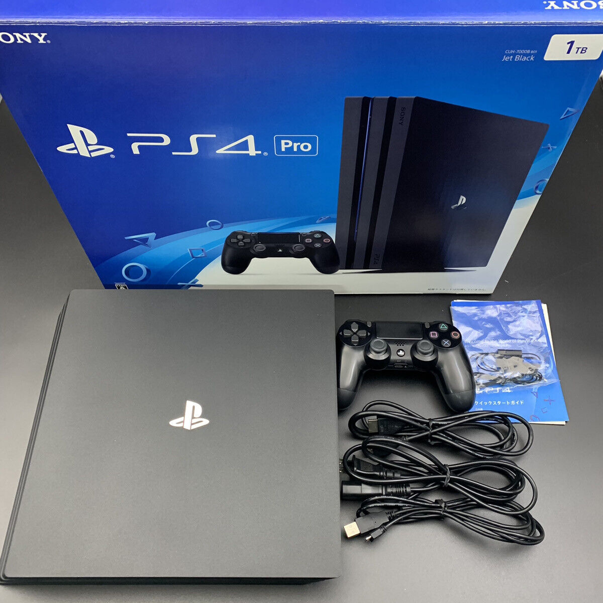 PS4 PlayStation 4 Sony Original Slim Pro 500GB 1TB 2TB Console Used Ship  fast