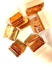 Copper Bars 1 ounce each MIXED 100 ct. (5-6 total designs) 6.3 lbs by REEDERSONG