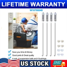W10780048 Suspension Rod Kit For Amana NTW4600YQ0 Admiral ATW4675YQ0 ATW4675YQ1