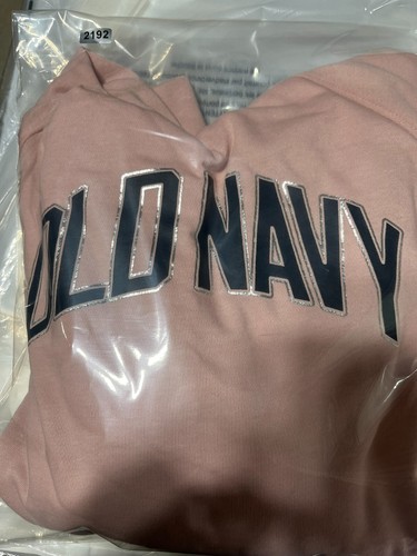 Old Navy Nude Pink Pullover Hoodie Sweatshirt Long Sleeves Kids Size Large - Picture 7 of 7