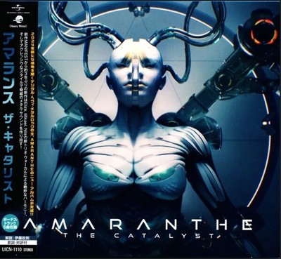 Amaranthe The Catalyst Japanese CD - Exclusive Bonus Tracks - Imported