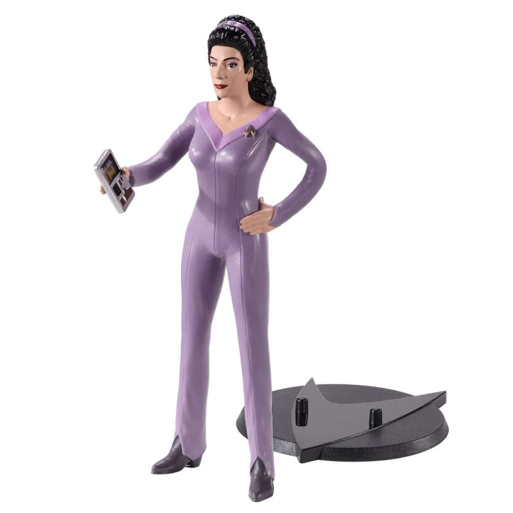 Star Trek Troi Bendyfig PVC Figure NOBLE COLLECTIONS