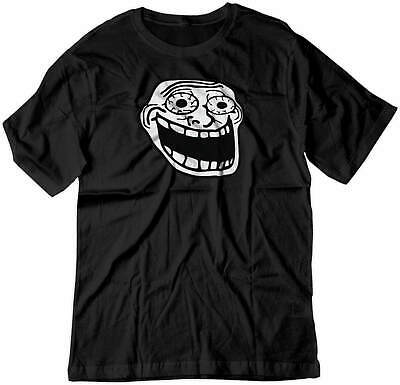 Troll Face meme crazy shirt , Funny Meme Troll Logo Face T-shirt