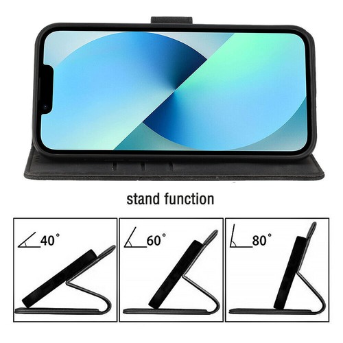 Flip Leather Wallet Phone Case for Motorola G32 G53 G62 Edge 30 G Power E30 G 5G - Picture 11 of 18