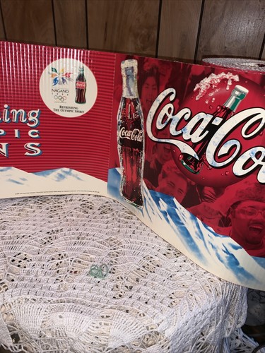 vintage Coca-Cola Wallpaper Border Roll card board 27 Feet 1998 - Imagen 4 de 8
