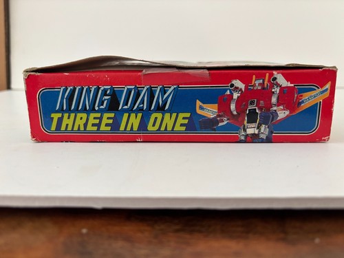 King Dam Three in One Die-Cast Robot Diaclone Diabattles Vintage Action Figure - Picture 3 of 10