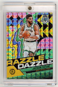 Jayson Tatum 2023 Mosaic #4 Razzle Dazzle /(SSP) Price Guide