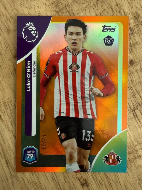 Topps Premier League 2025/26 Luke O´Nien /25 Sunderland
