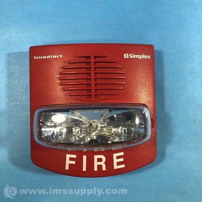 Simplex 4906-9127 Multi-Candela Horn Strobe, Red 0234