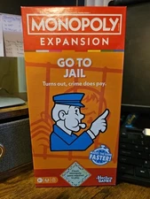 Monopoly Go to Jail Expansion Pack 2025 Hasbro | Classic Game Add-On