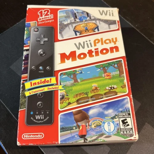 Wii Play Motion Nintendo Wii 2011 New Factory Sealed , game only no controller