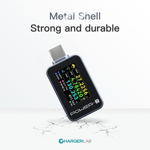 Power Z C240 Portable USB C Tester Digital Power Meter Supports up to 240W and P - Picture 5 of 6