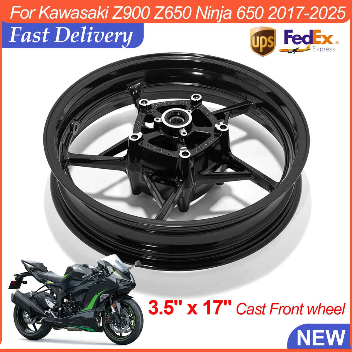 Wheels, Tires & Tubes for Kawasaki Z650 for sale | eBay