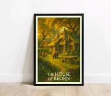 The House of Beorn Travel Poster Print