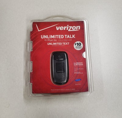 New Samsung Gusto SCH-U360DPP Verizon Gray Cellular Phone - FREE SHIPPING