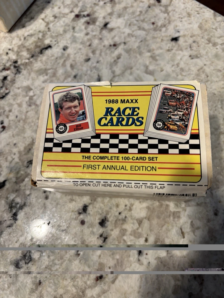 1988 Maxx Race Cards for sale
