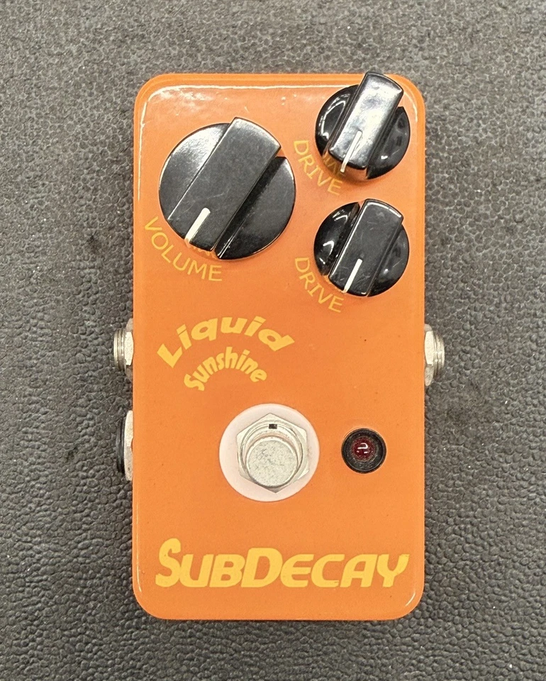 Subdecay Liquid sunshine Overdrive Pedal 7445 Tested & Works - Image 2 of 4