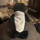 Vintage Ty Beanie Baby Waves The Orca Whale Style 4084 NWT