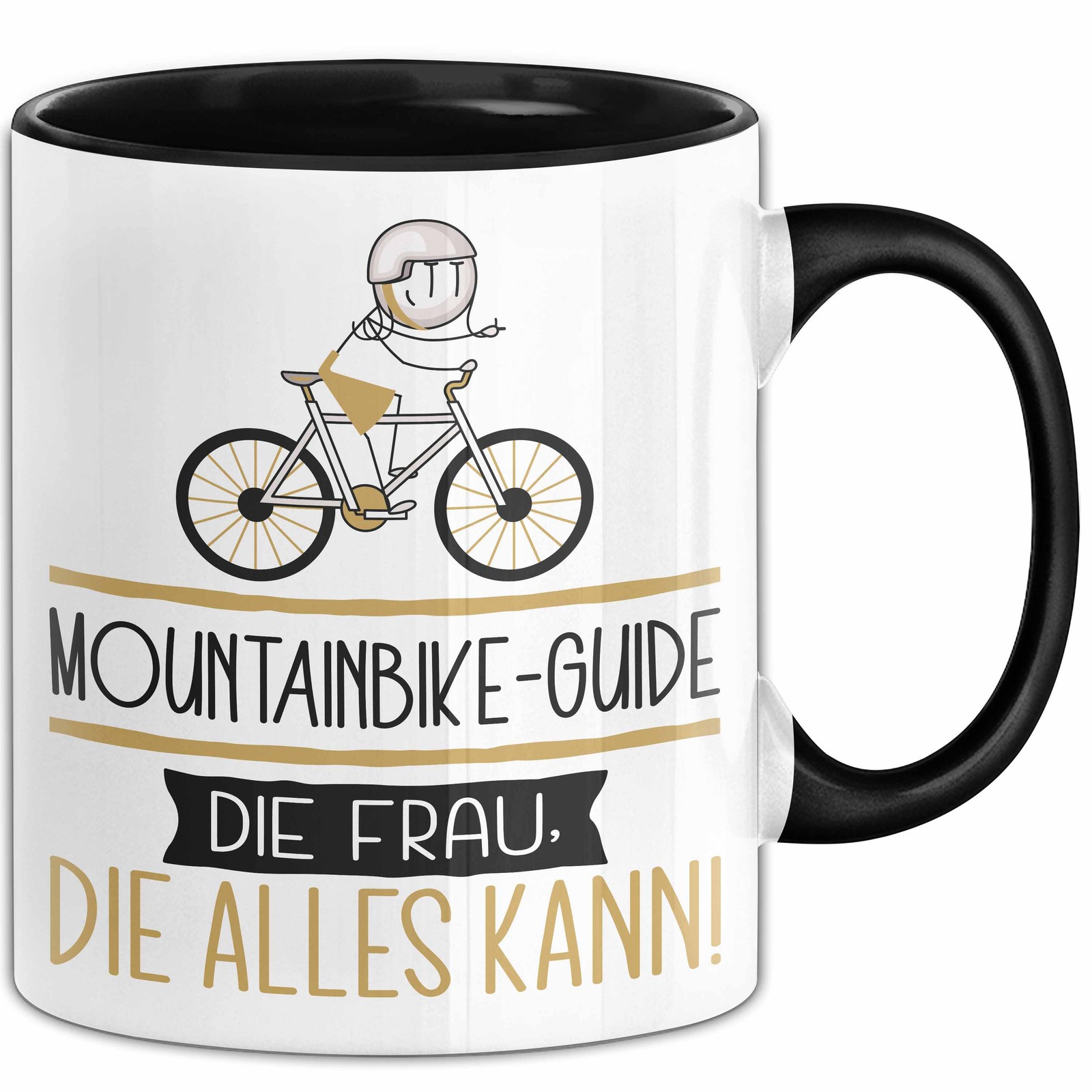 Guida Mountain Bike Regalo Tazza Tazza La Donna Che Tutti Può Idea Regalo per foto 3