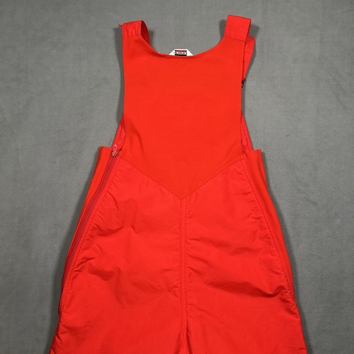 Vintage Levi's Womens Size 16 Skiing Snowboard Bib Overalls Red Made In USA - Picture 2 of 16