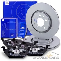 ATE Bremsscheiben +BelÄGe Vorne FÜR Audi A3 8L Seat Leon 1M Skoda VW Golf 4